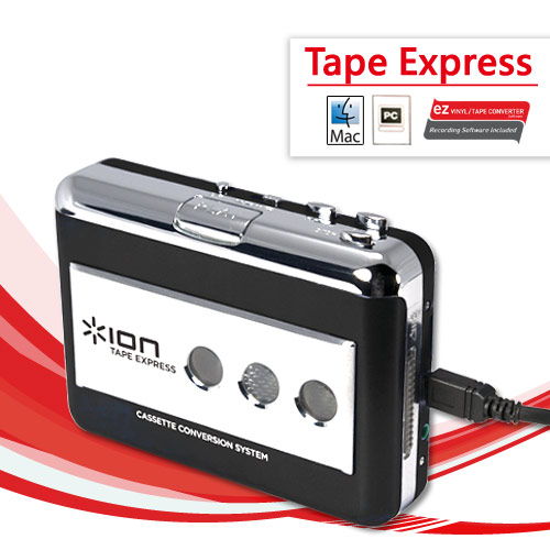 Ion Audio 錄音帶播放轉換器Tape Express (福利品) - PChome 24h購物