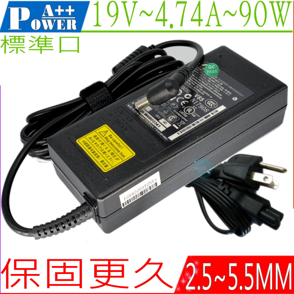 Asus變壓器 90w 19v 4 74a A1 A2 A3 A5 A6 A7 A8 A9 F2 F3 F5 F6 F8 F9 G1s