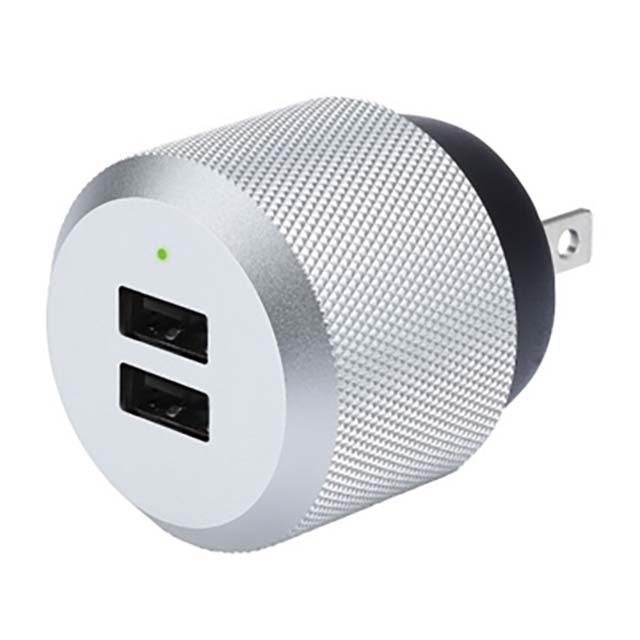 Just Mobile AluPlug 2.4A 鋁質USB雙埠智慧充電器