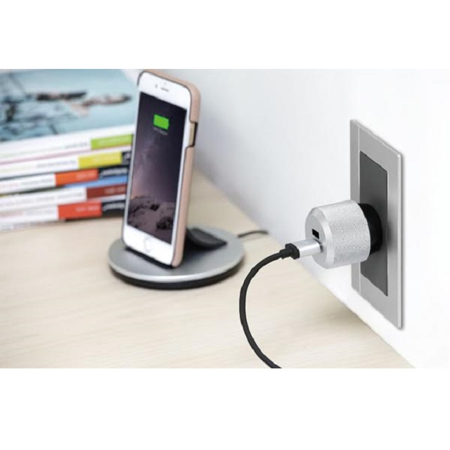 Just Mobile AluPlug 2.4A 鋁質USB雙埠智慧充電器（其他規格）