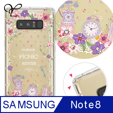 YOURS 三星 Note 全系列 奧地利彩鑽防摔手機殼-野之宴Note20Ultra/Note20/Note10Lite/Note10+/Note9/Plus