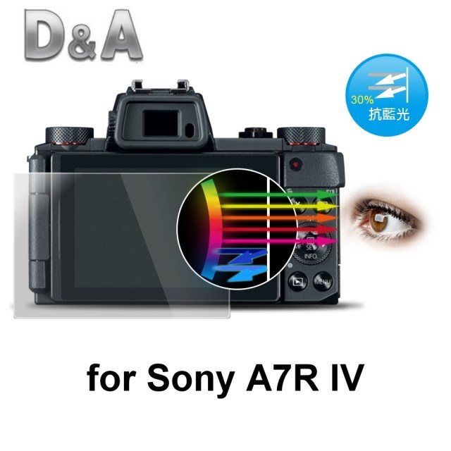 D&A for Sony A7R IV日本9H藍光保貼