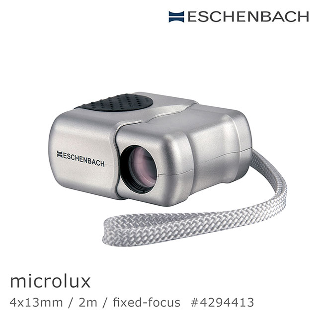 Eschenbach 宜視寶 4x13mm 德國袖珍免調焦型單眼望遠鏡 4294413