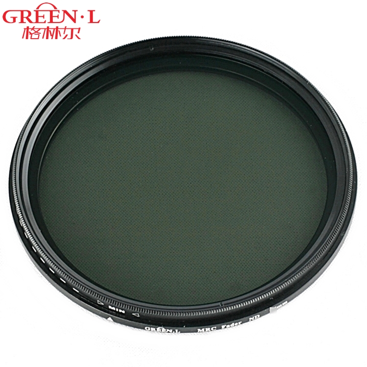 Green.L 綠葉 多層膜77mm無段ND2-400可調式減光鏡Vari(可做CPL偏光鏡,ND4 ND8 ND16 ND32 ND400減光鏡)-料號GVN2477