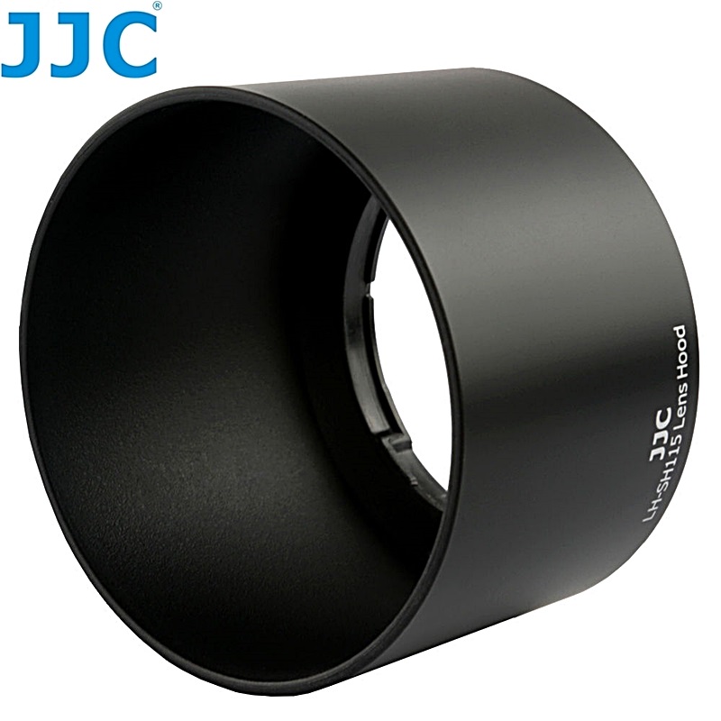 JJC 索尼Sony副廠太陽罩相容原廠Sony遮光罩ALC-SH115遮光罩LH-SH115適E 55-210mm f/4.5-6.3 OSS即SEL55210