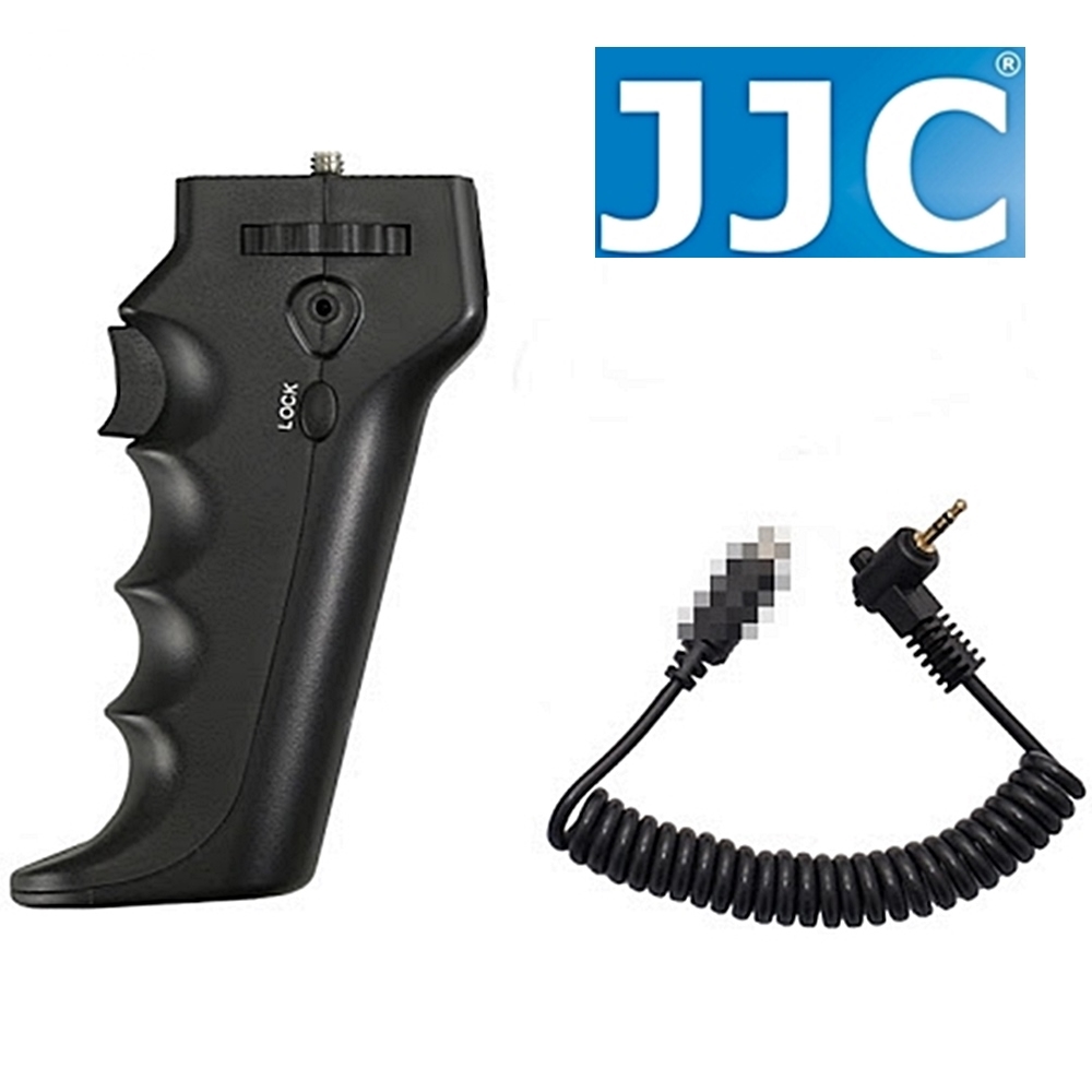 FUJIFILM 富士 JJC槍把握把手柄快門線遙控器HR+Cable-R(可換線設計for不同品牌相機身)適適GFX 50S X-Pro2 X-H1 X-T2,X-T1 IR X-T20,X-T10 X-A5,X-A3,X-A2,X-A1