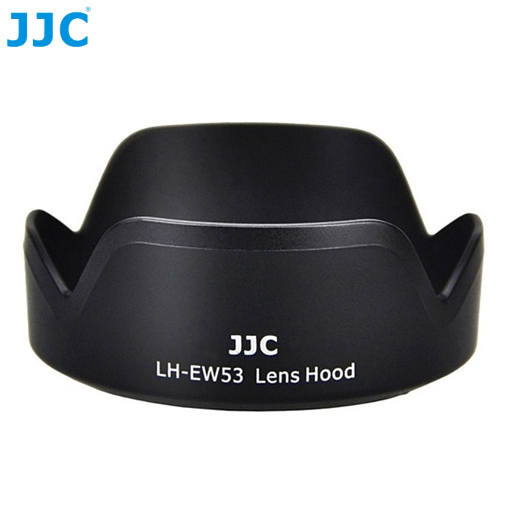 JJC 副廠Canon相容佳能原廠EW-53遮光罩LH-EW53適RF-S 18-45mm f4.5-6.3 IS STM EF-M 15-45mm f3.5-6.3