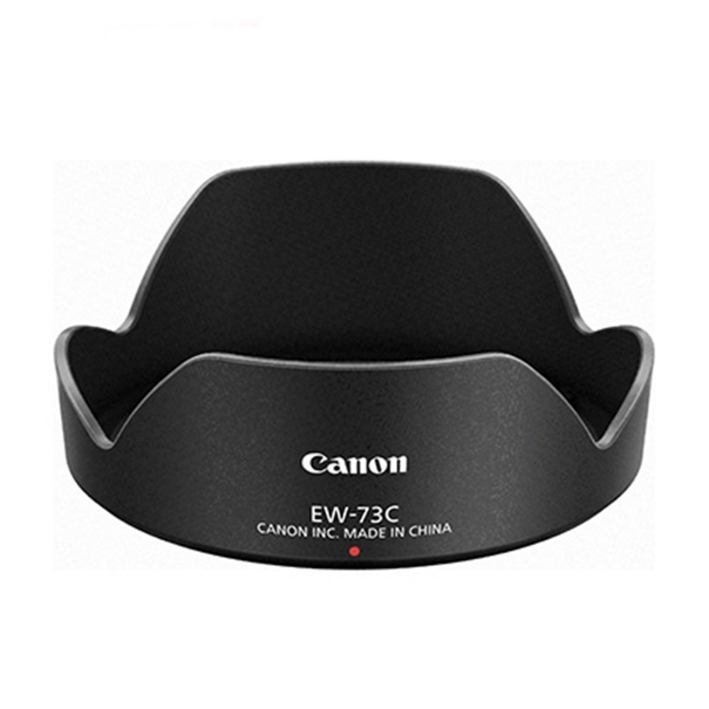 Canon 佳能 原廠遮光罩EW-73C遮光罩(可反扣倒裝)適EF-S 10-18mm F/4.5-5.6 IS STM遮陽罩EW-73C太陽罩lens hood