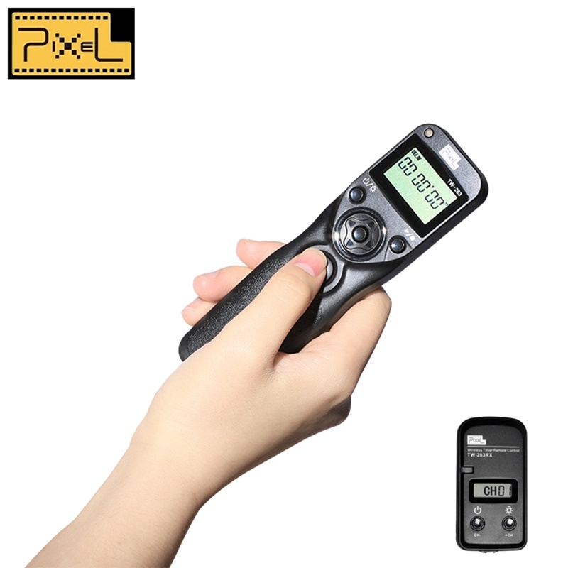 PIXEL 品色 無線電Panasonic快門線定時遙控器TW-283/L1(相容國際松下原廠DMW-RSL1快門線)可延遲B快連拍縮時攝影 適S1H S1R S1M S5II GH6 GH5 GH4 G10 G9 G8 GX8 GX7 FZ1000 FZ2000 II