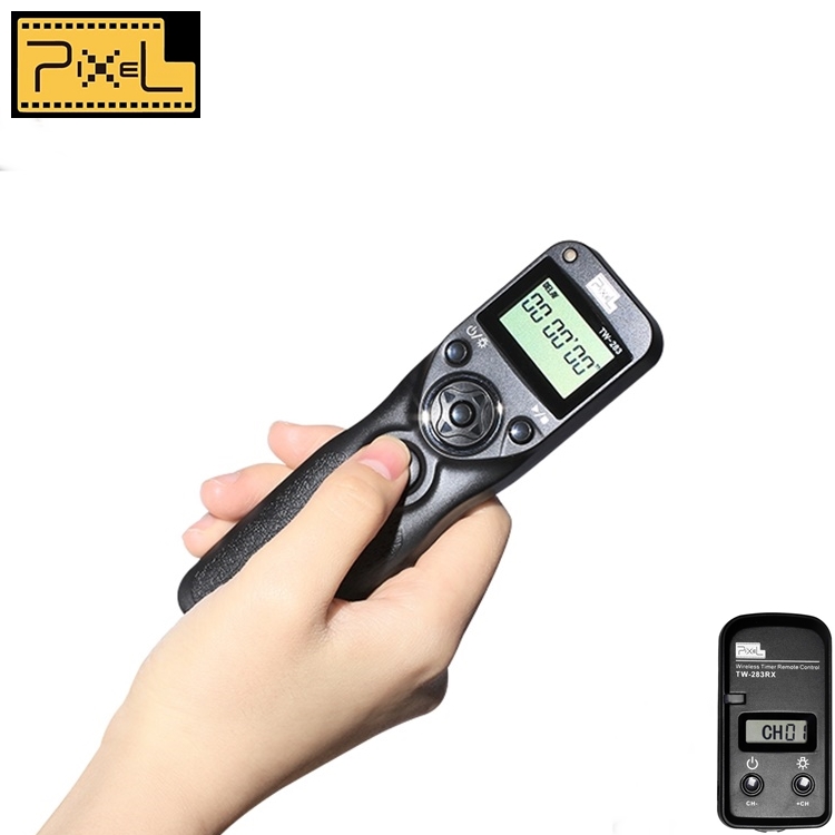 PIXEL 品色 哈蘇無線定時快門線TW-283/E3(相容原廠H-30433快門線)適Hassel blad H/ H1/ H2/ H1D/ H2D/ H3D/ H4D/H5D/H6D和39,60,200