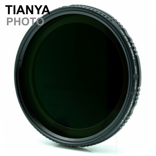 Tianya 天涯 72mm抗污抗刮可調式ND2-400減光鏡中灰ND濾鏡ND4 ND8 ND16 .ND400減光鏡-料號TN72O