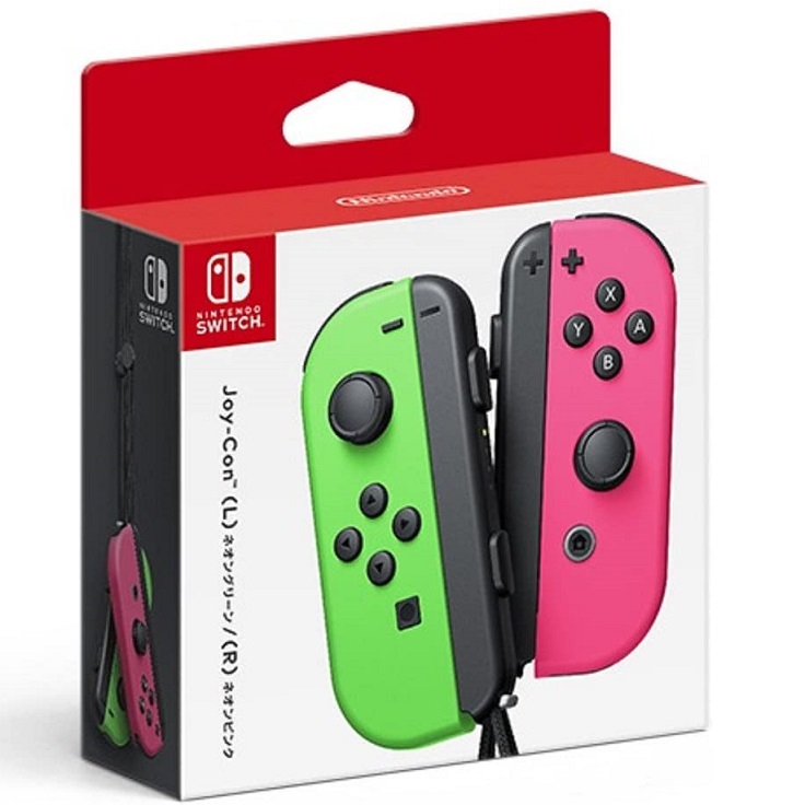 Nintendo 任天堂 Switch Joy-Con (桃紅綠)