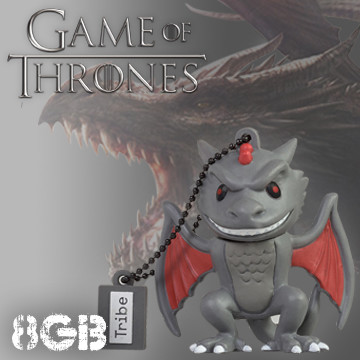 【義大利TRIBE 】Game of Thrones 冰與火之歌8GB 隨身碟龍