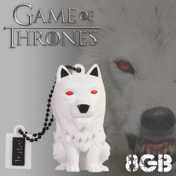【義大利TRIBE 】Game of Thrones 冰與火之歌8GB 隨身碟冰原狼
