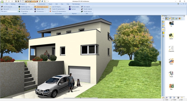 Ashampoo 3D CAD Architecture 7 - 建築室內設計軟體 (下載版)
