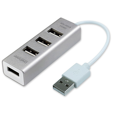 伽利略 【南紡購物中心】  U2 4 PORT HUB 鋁合金 UH04T