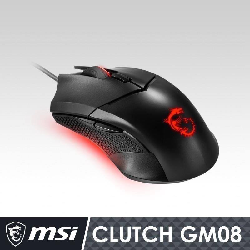 【南紡 中心】MSI 微星Clutch GM08 電競滑鼠
