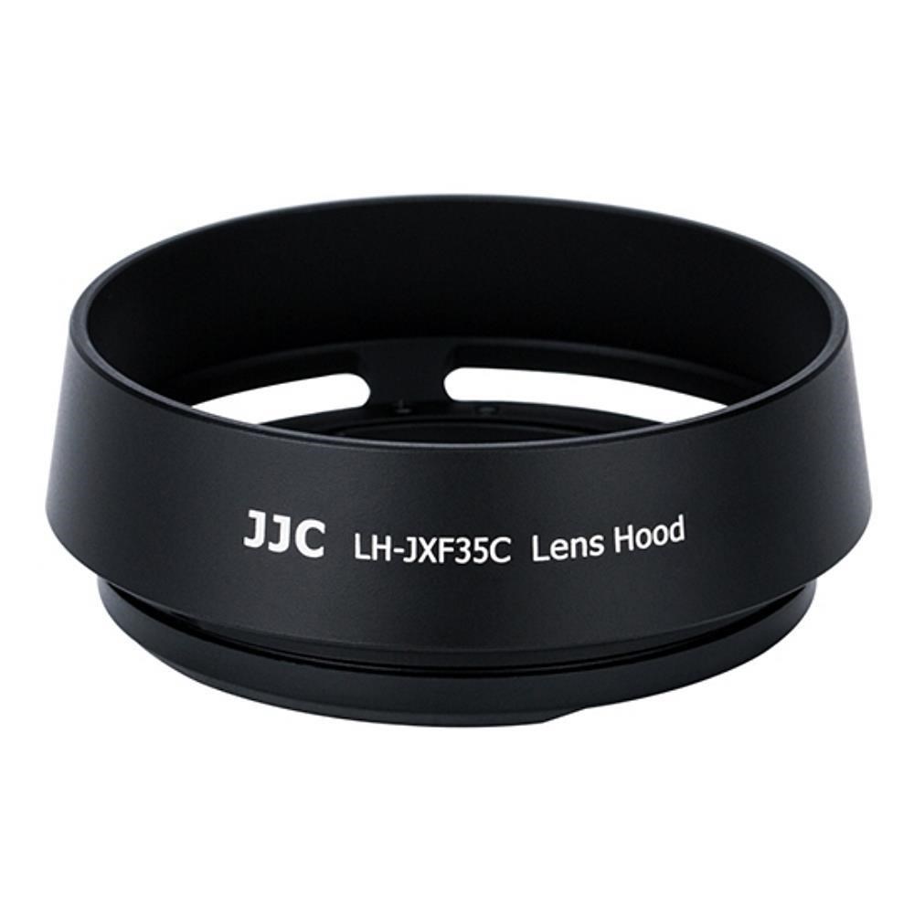 JJC 副廠Fujifilm相容原廠LH-XF35II遮光罩LH-JXF35C(金屬製)適XF 23mm XC 35