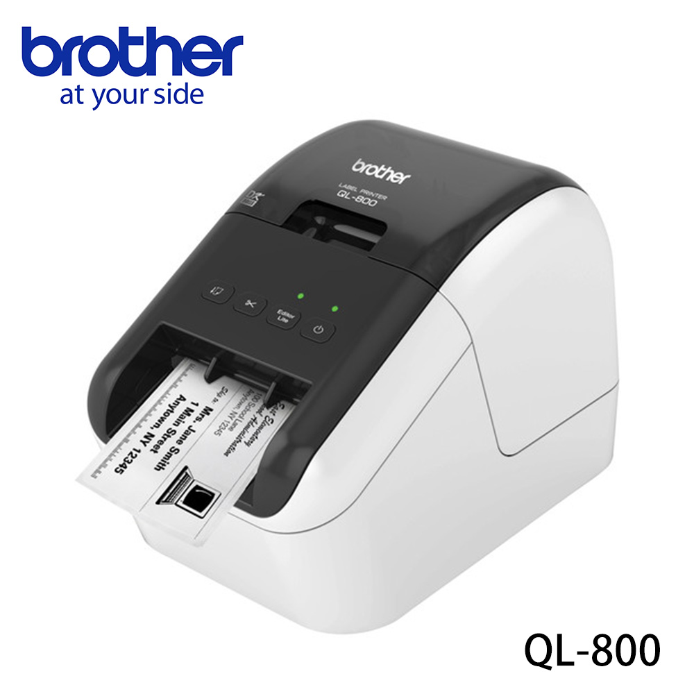 BROTHER 兄弟牌 QL-800 超高速商品標示物流管理列印機