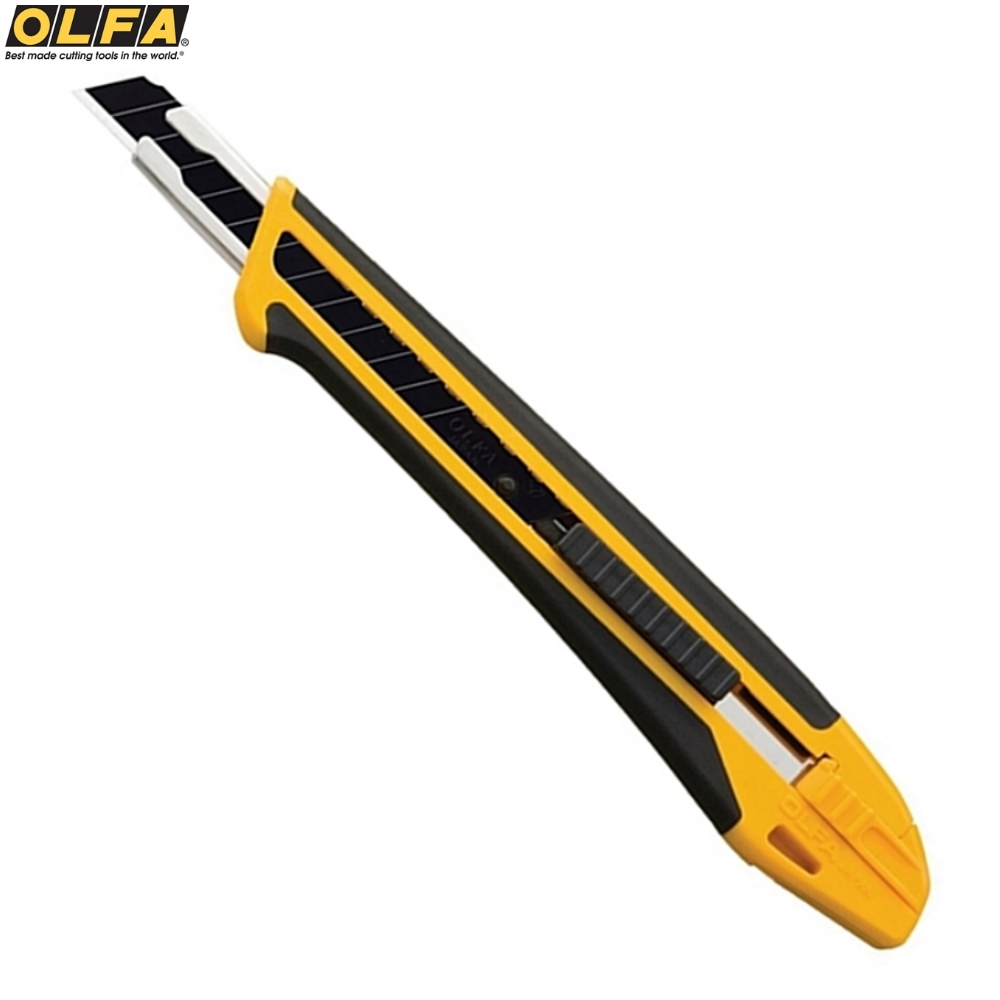 OLFA 日本折刃式X系列美工刀壁紙刀XA-1(玻璃纖維強化聚丙烯製;曲線彈性