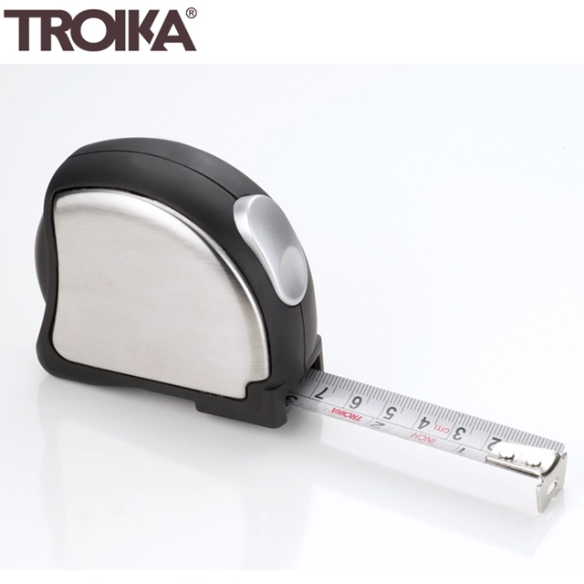 TROIKA 梅森巴赫德國品味隨身工程捲尺便攜帶型自動縮尺伸縮卷尺TAP14