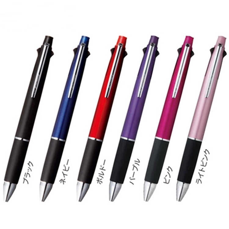 Uni 三菱 日本製造多色Jetstream油性筆4+1紅藍綠黑0.5mm原子筆+0.5mm自動鉛筆MSXE5-1000-05 made in Japan