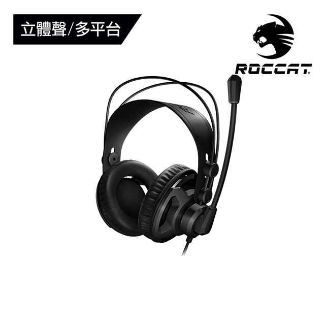 ROCCAT RengaBoost 錄音室等級耳罩立體聲耳機