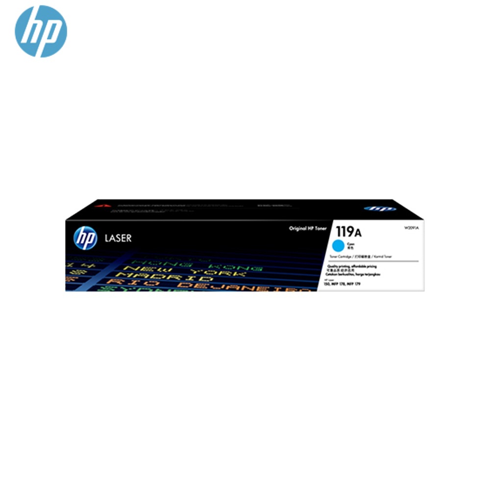HP 惠普 119A 青色碳粉匣 W2091A