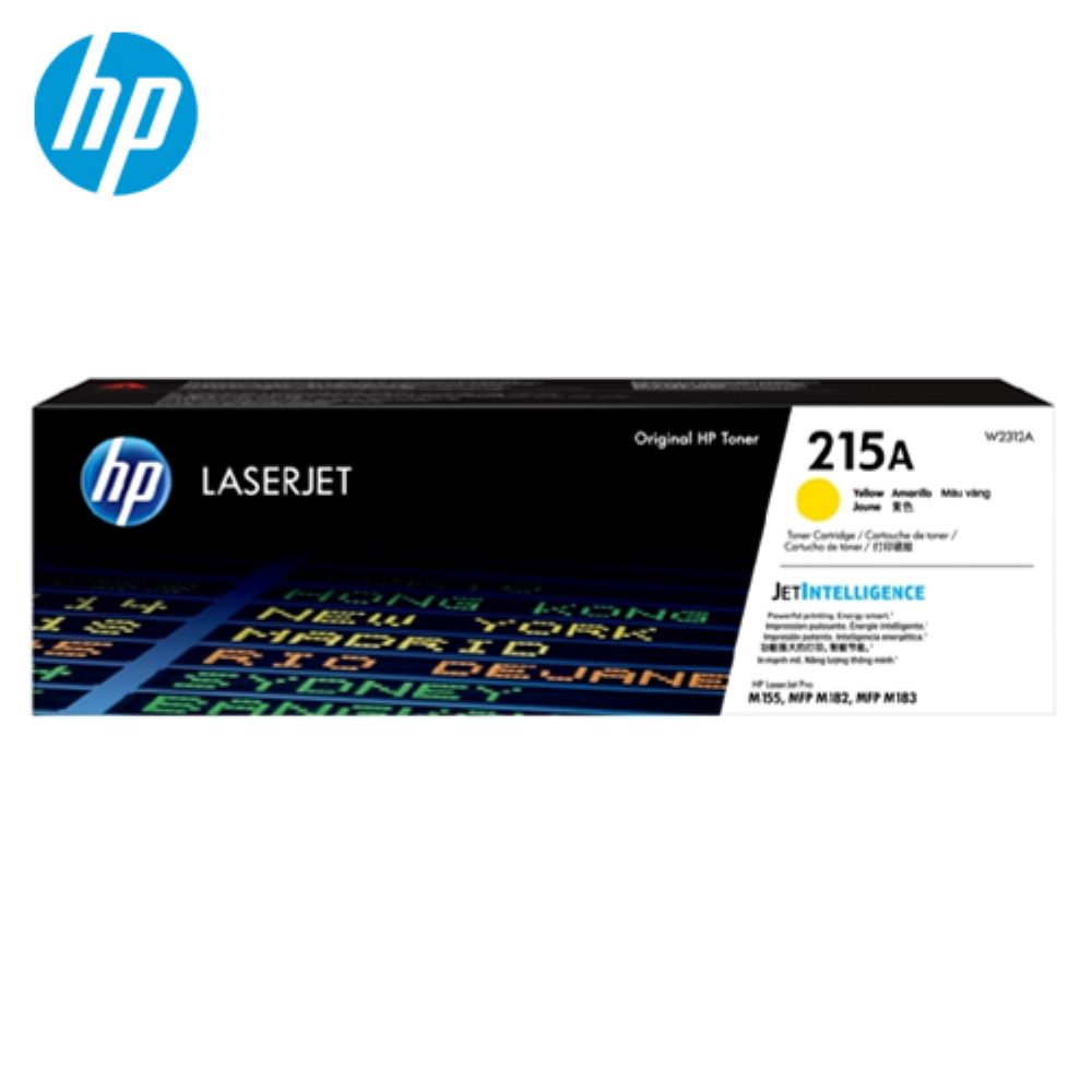 HP 惠普 W2312A LaserJet 黃色碳粉匣 215A
