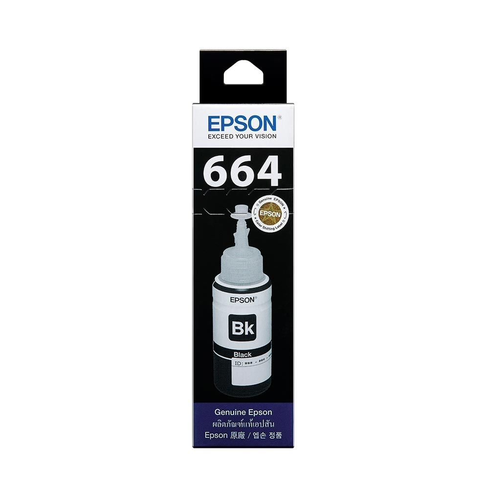 EPSON 愛普生 C13T664100 黑色墨水 T664100