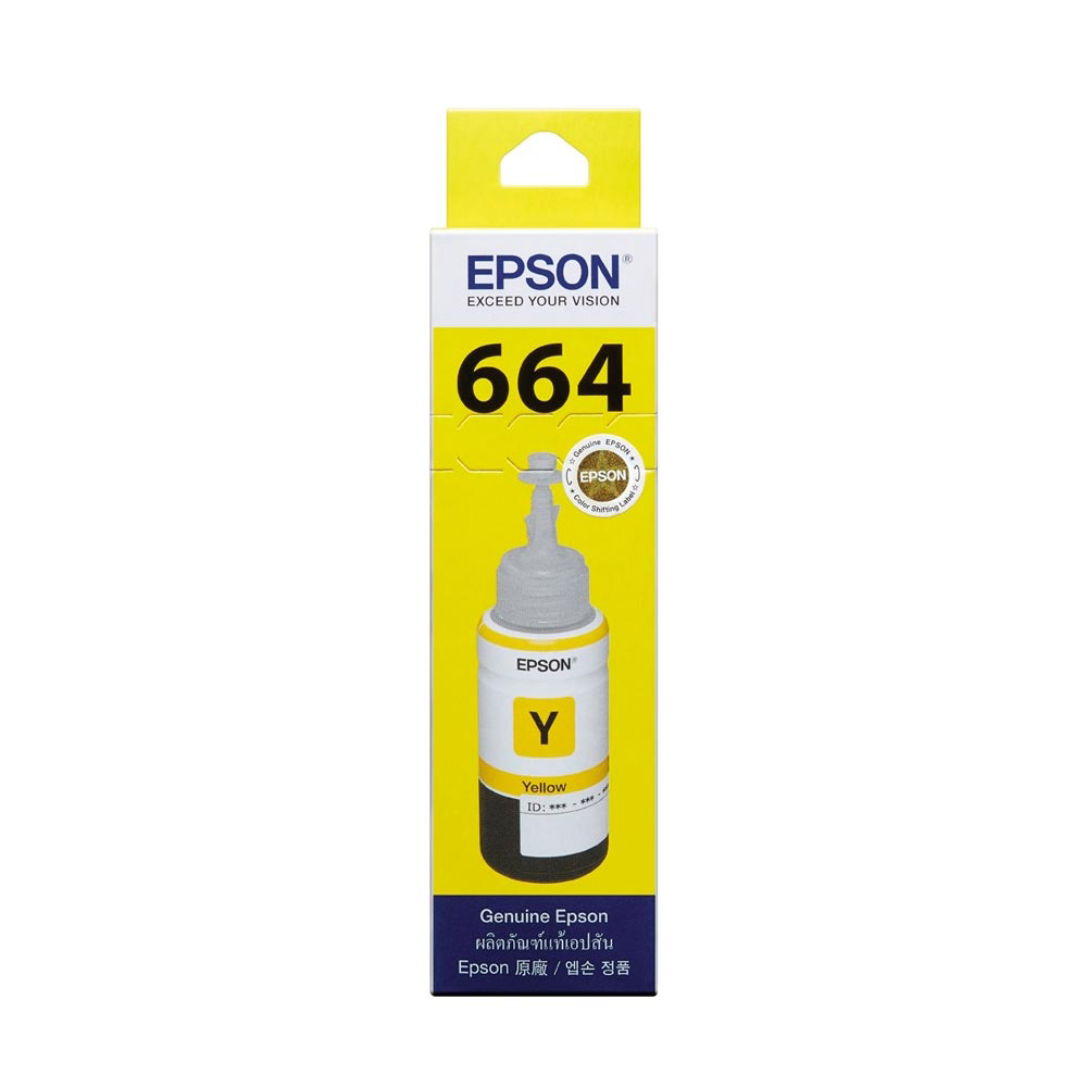 EPSON 愛普生 C13T664400 黃色墨水 T664400