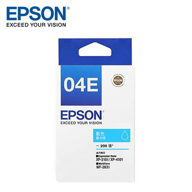 EPSON 愛普生 T04E250 藍色墨水匣