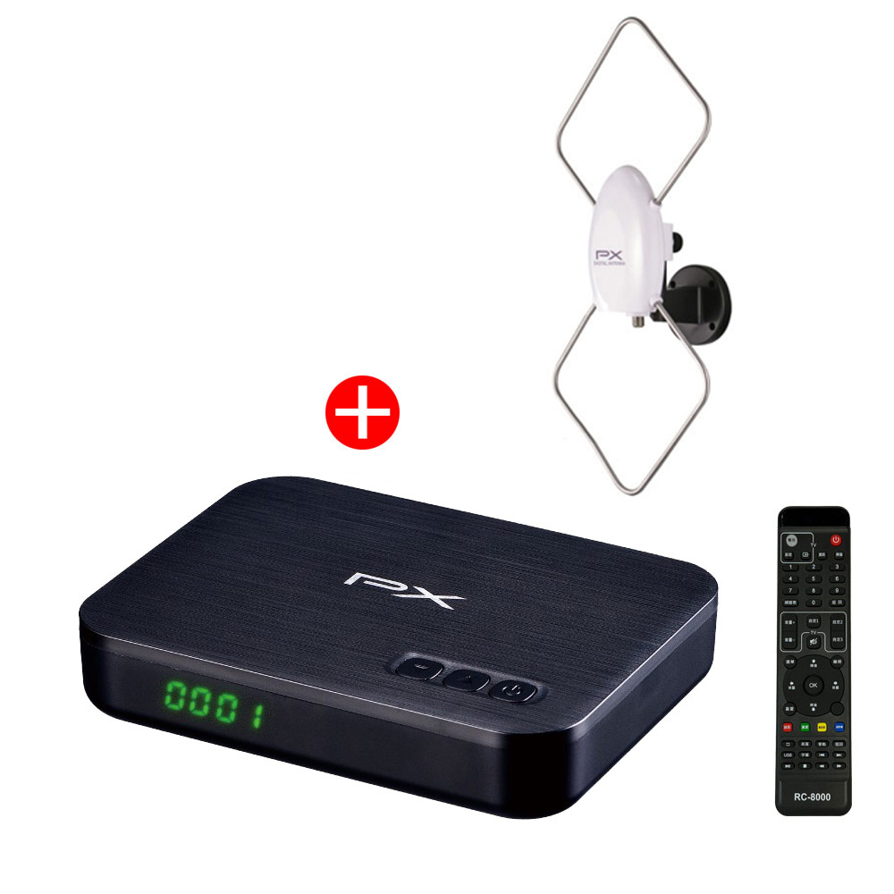 高畫質數位電視接收機+高畫質專用天線 HD-8000+HDA-5000