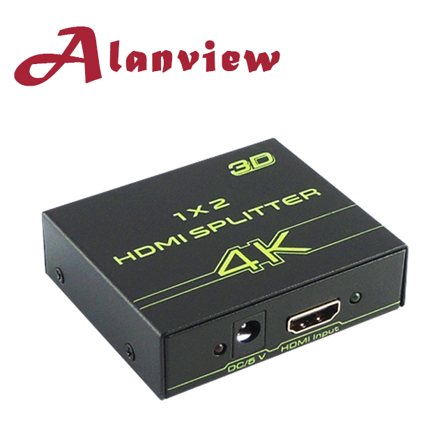 1x2 HDMI 4K2K 一進二出分配器  (VK102A)