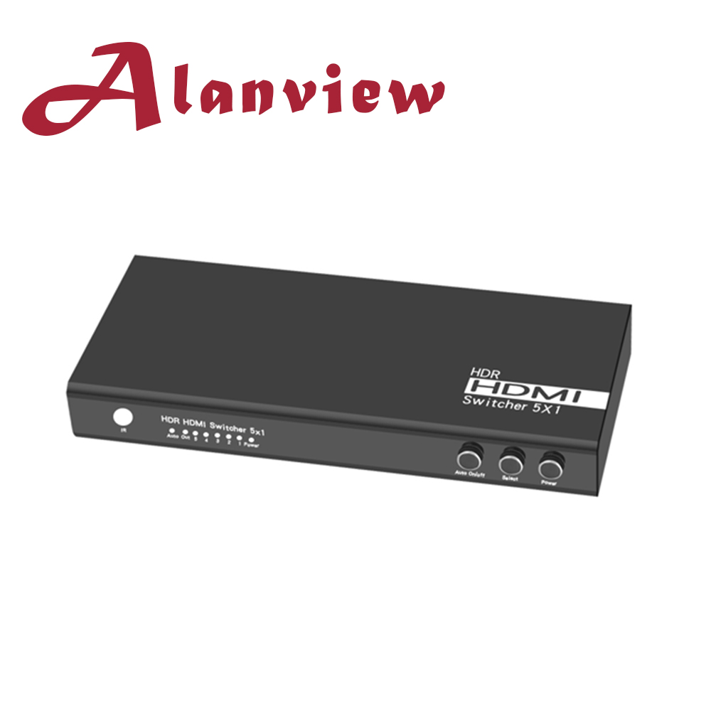 Alanview 4K HDMI 2.0 5x1 HDR 五進一出切換器(AL2051)