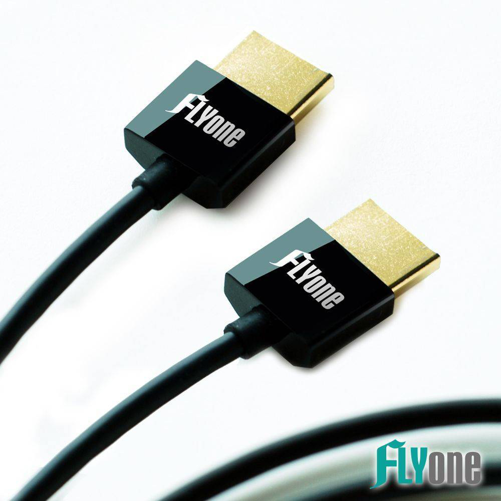 FLYone 超薄HDMI轉HDMI 1.4版連接線【2M】