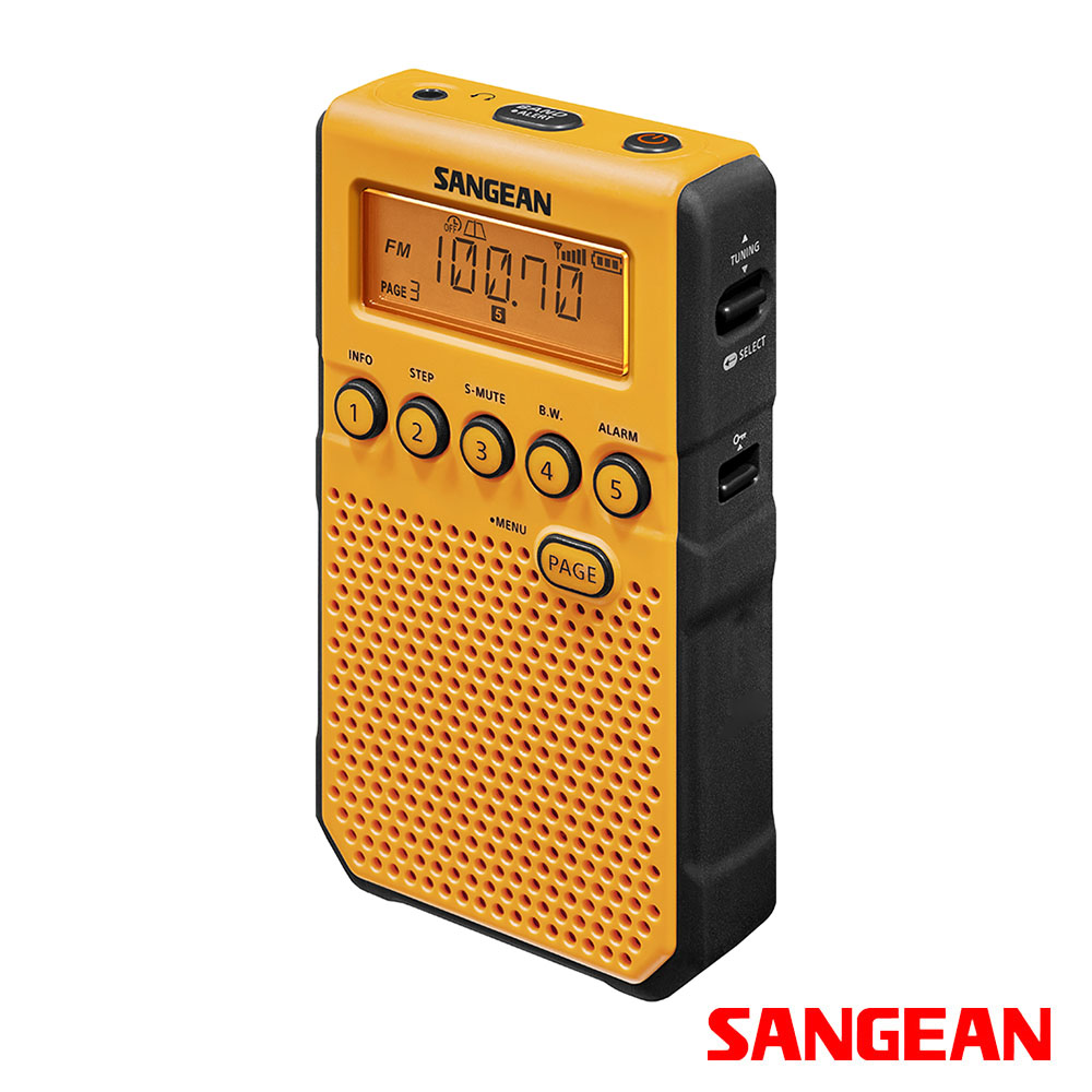 SANGEAN 山進 二波段 數位式收音機 DT800