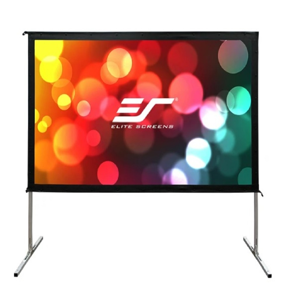 Elite Screens 億立 全新福利品特價保固一年-100吋 4:3 快速摺疊幕-劇院雪白Q100V1