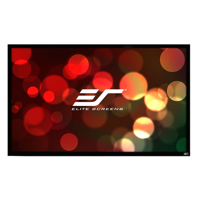 Elite Screens 億立 150吋 16:9 高級固定框架幕-4K劇院雪白 R150WH1