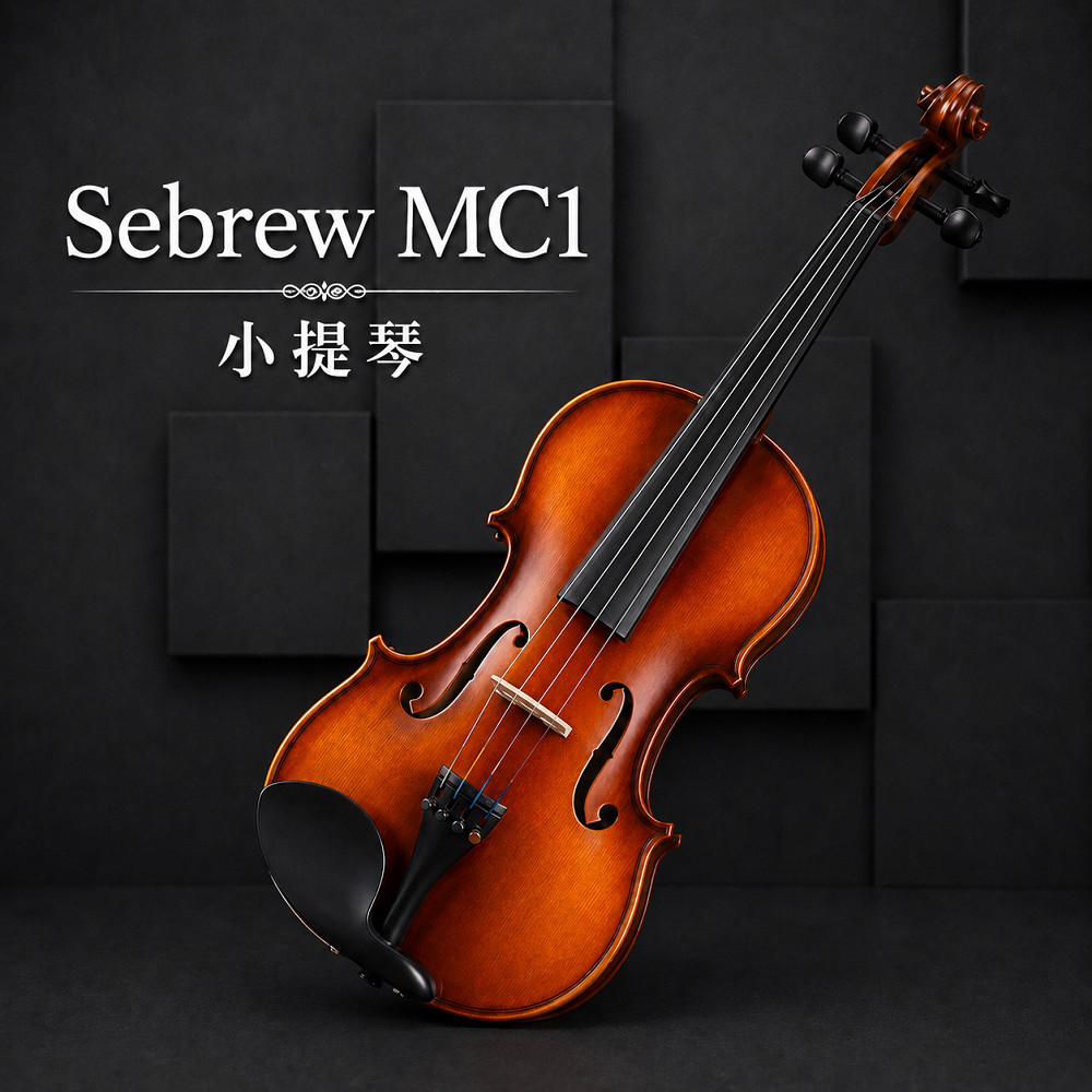 Sebrew 希伯萊 MC-1 入門小提琴 超值全配備實木原音入門練習基礎款