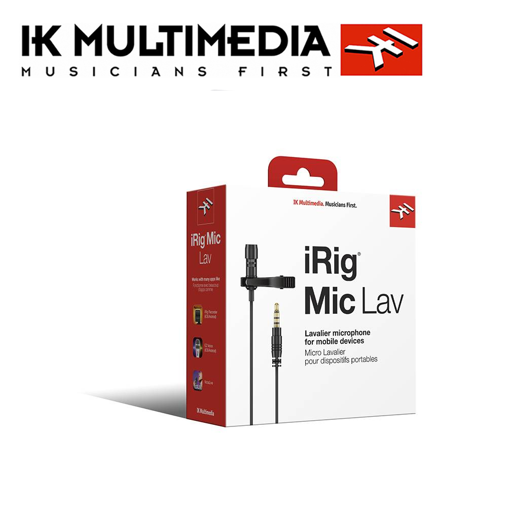 IK Multimedia MIC Lav 領夾式迷你麥克風 適用 iPad iPhone