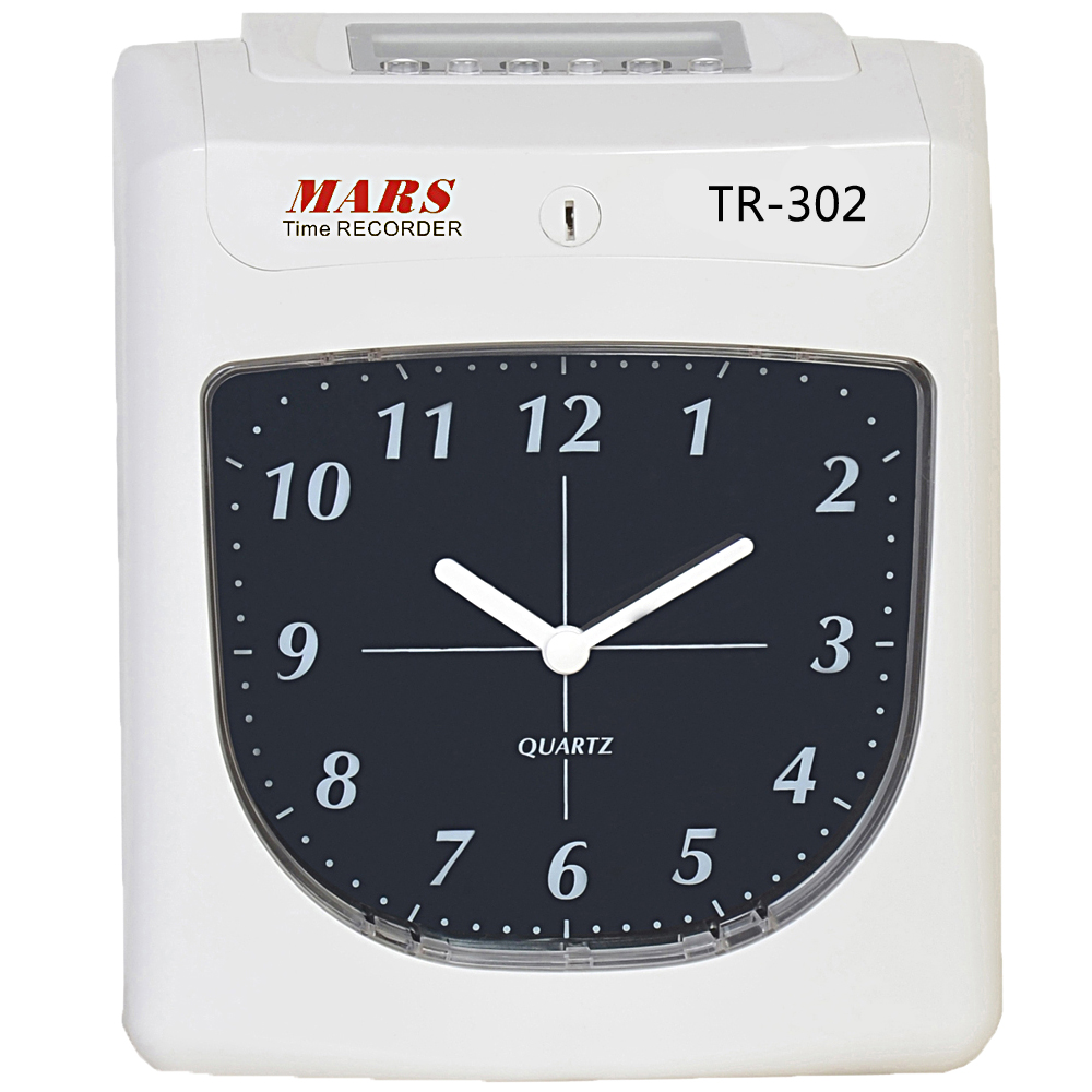 MARS TR-302 / tr302 六欄位 微電腦 智慧型 雙色 打卡鐘 / 考勤機