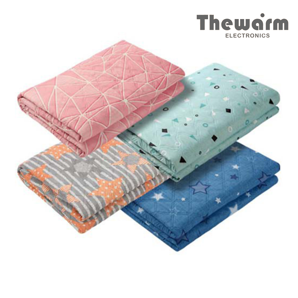 Thewarm韓國七段定時恆溫電熱毯 單人-月亮太陽