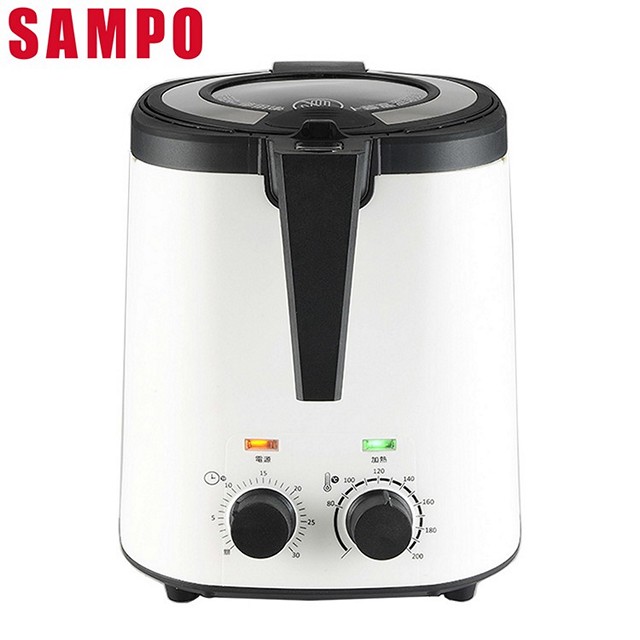 SAMPO 聲寶 3L健康油切氣炸鍋 KZ-L19303BL