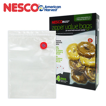 Nesco 美國 真空包裝袋 大 夾鏈袋式 24入 VS-11HB 【VS-09HH機種適用】