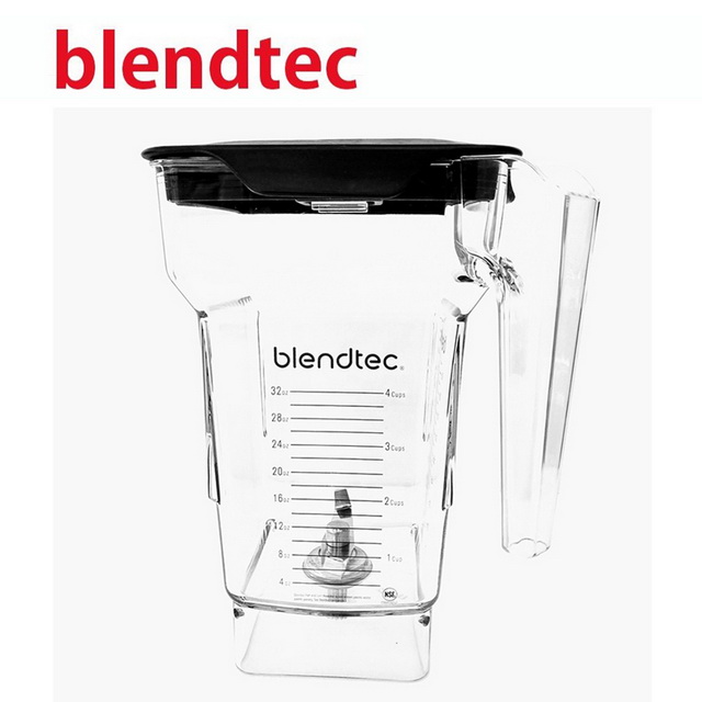 Blendtec 美國製調理機果汁機冰沙機 FourSide Jar 容杯含蓋 (美國原廠貨)
