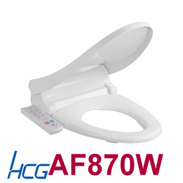 HCG 和成 免治沖洗馬桶座AF870W,除臭,溫烘,(圓,標準型),不含安裝