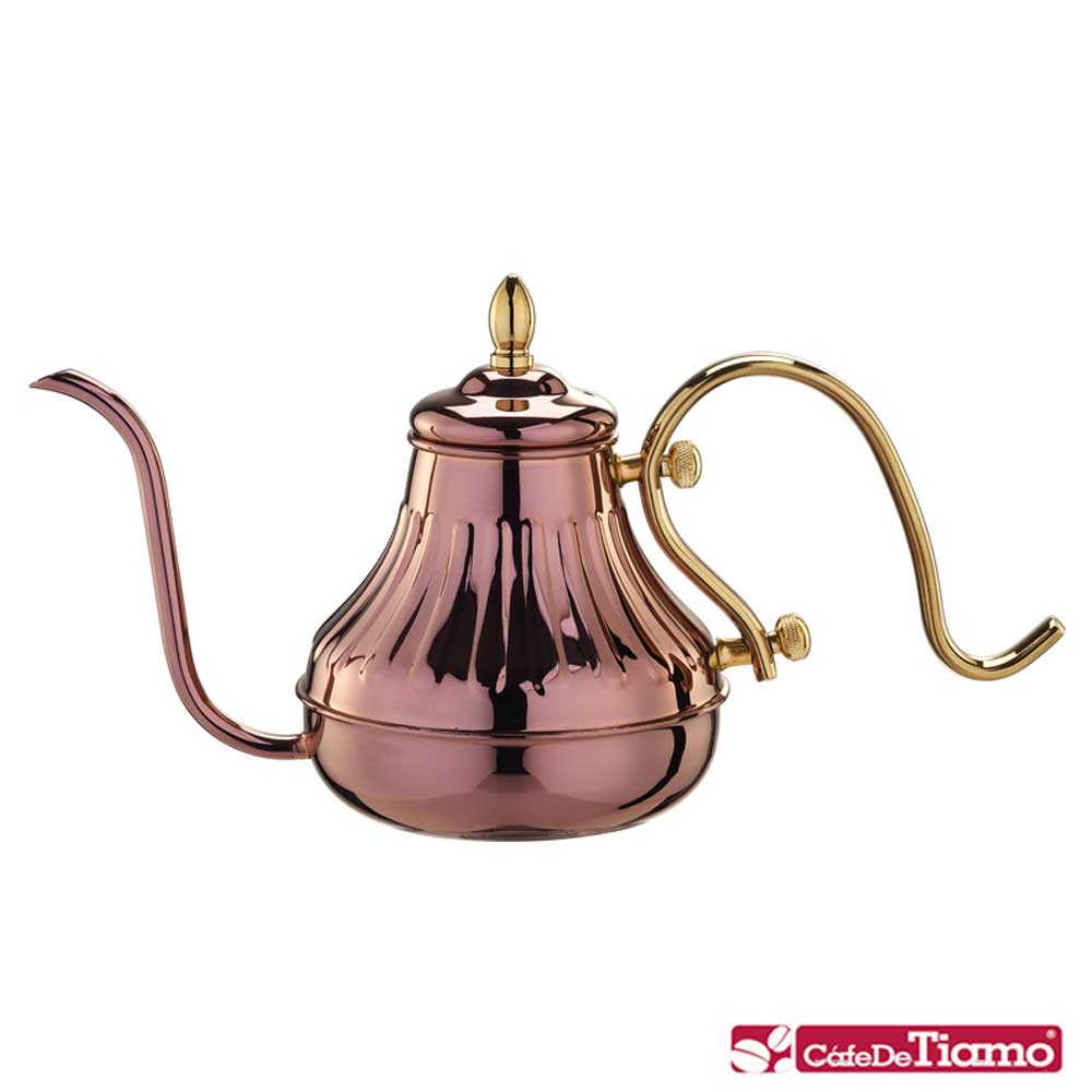 Tiamo 1301 不鏽鋼皇家壺 500ml-玫瑰金(HA8574)