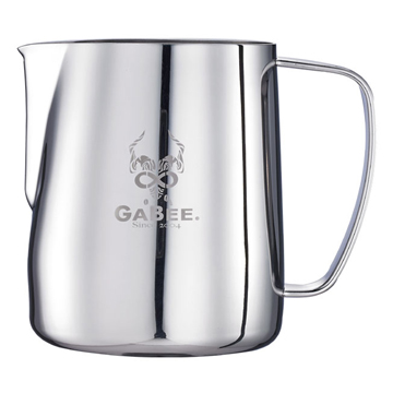 GABEE. 1407B不鏽鋼拉花杯 300CC-砂光(HC7104ST)