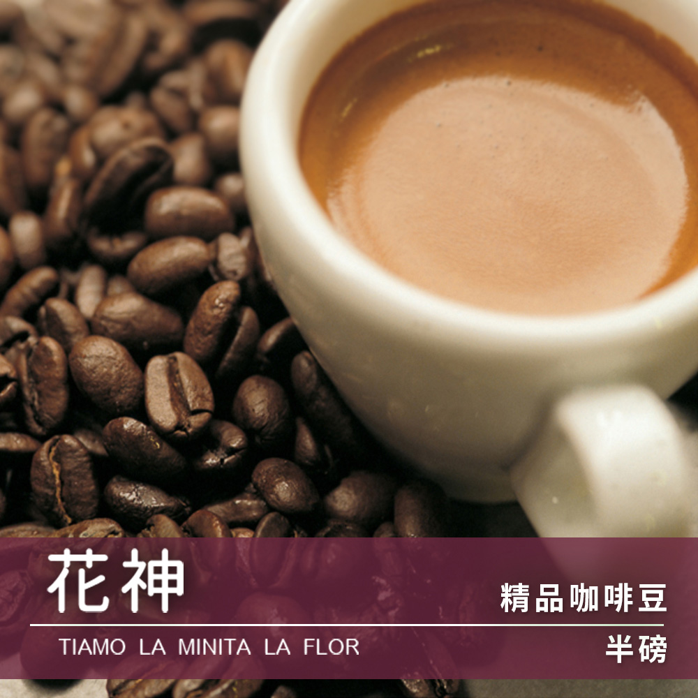 Tiamo 精品咖啡豆 花神 225g (HL0567)